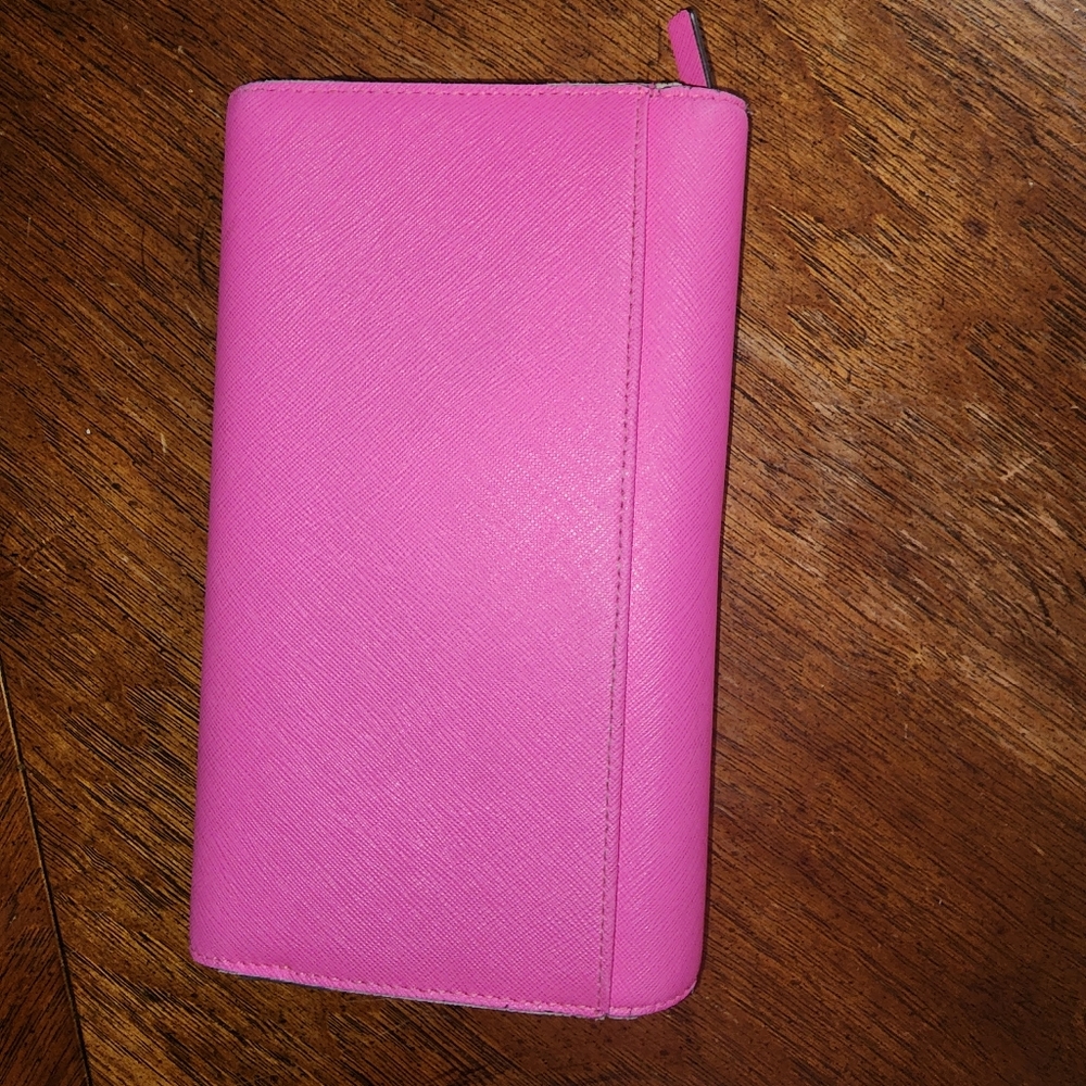 Pink Kate Spade Wallet XL - Picture 3 of 11